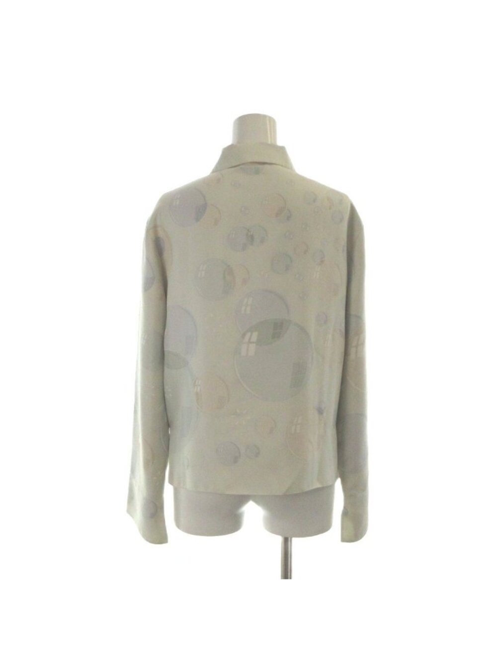Hermes Martin Margiela Era Bal de Bulles Soap Bubble Shirt Blouse Long Sleeve - Picture 2 of 6